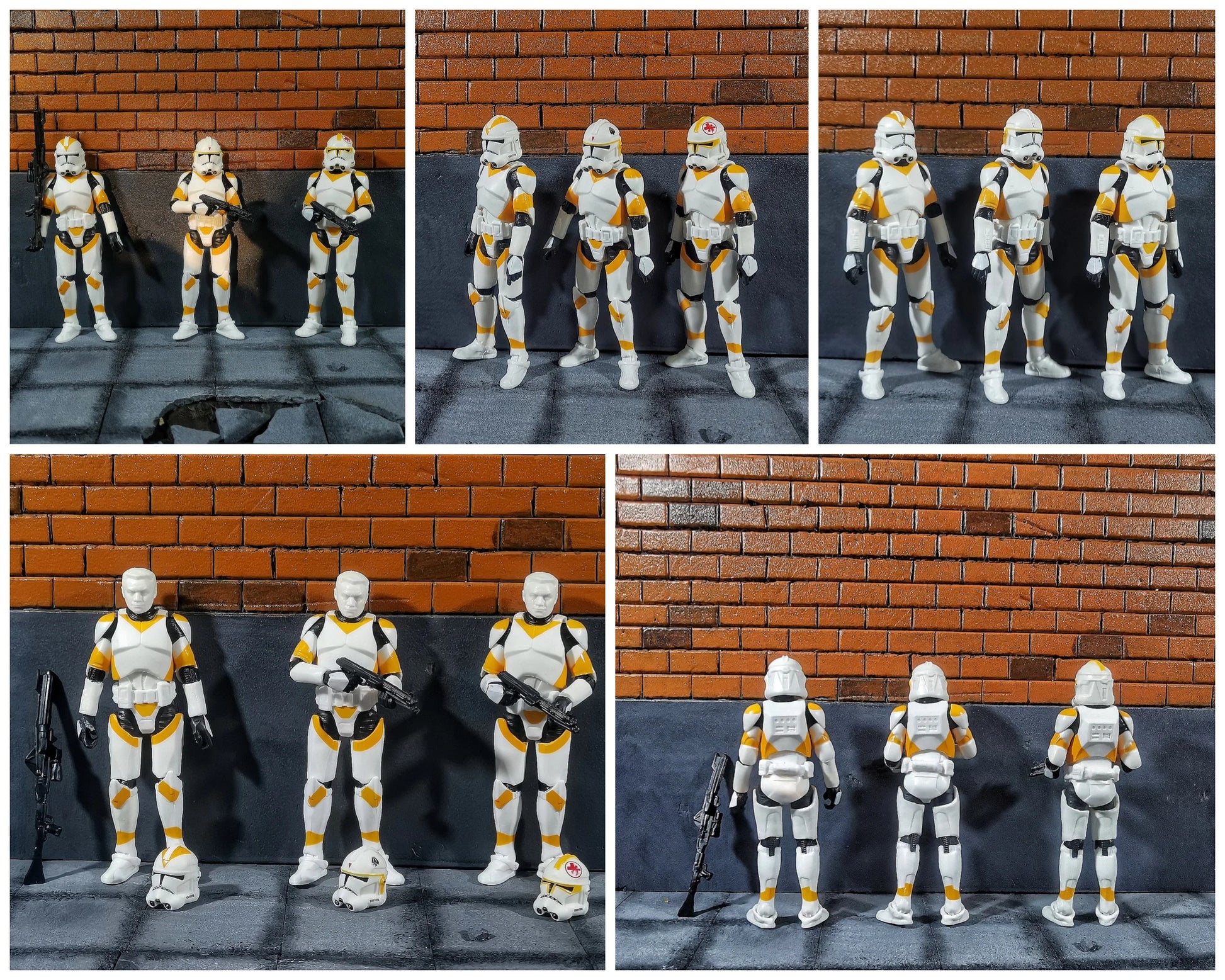 Star Wars 3.75 Inch Trooper 1/18 501st Legion Action Figure Hardcase REX Anakin Dogma Tup Toys Model Loose - Shoppiline
