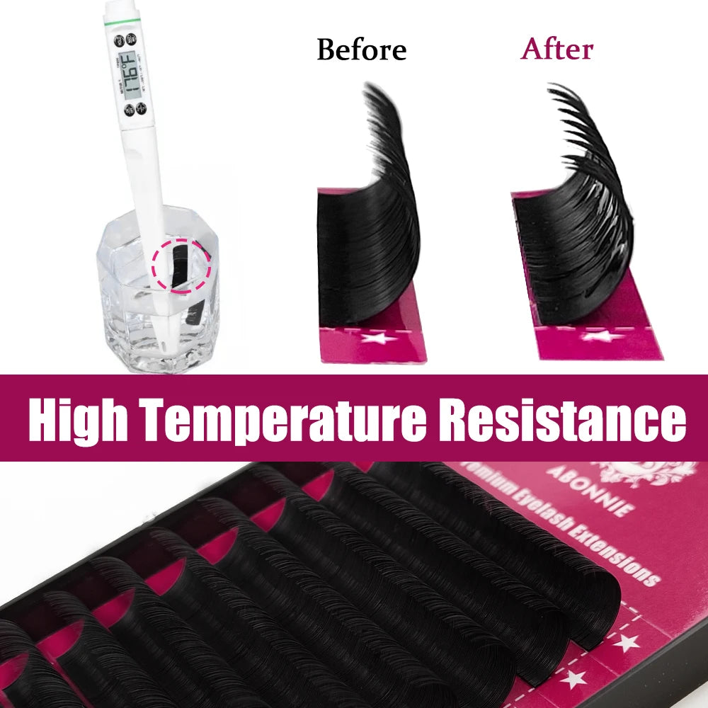 Abonnie Classic Eyelashes Extensions Individual Volume Lashes Fluffy Ultra Soft Eyelash Extensions