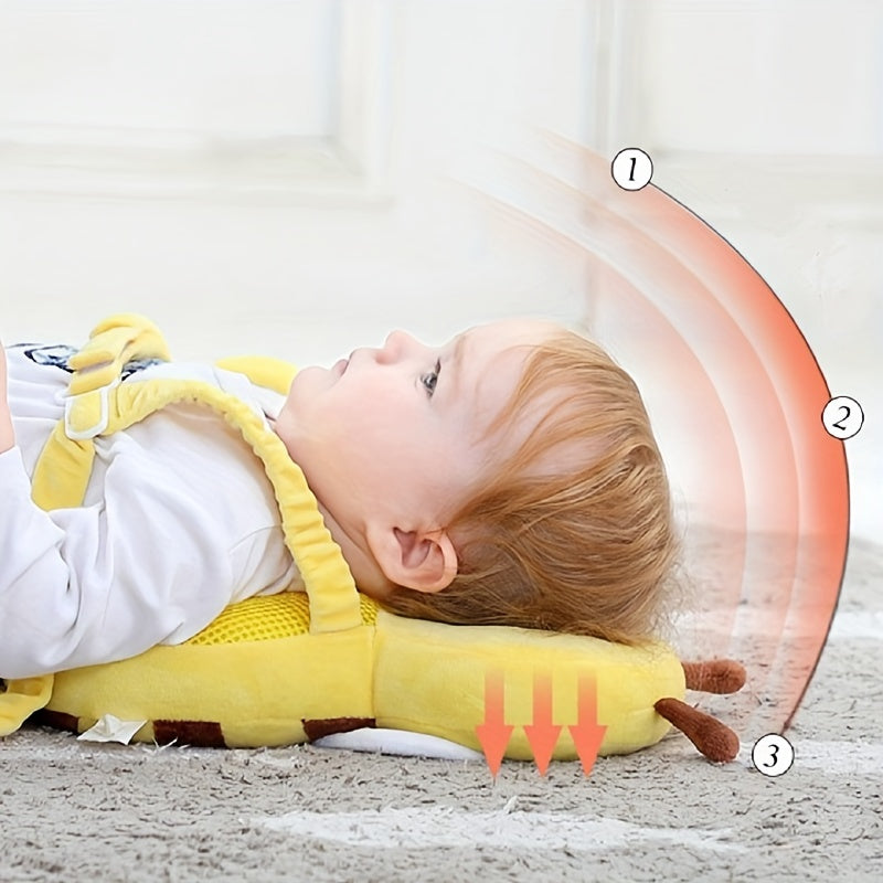 Little Bee Babykissen - Atmungsaktiver Anti-Fall-Hut zum Schutz des Kopfes von Kleinkindern, Weihnachtsgeschenk
