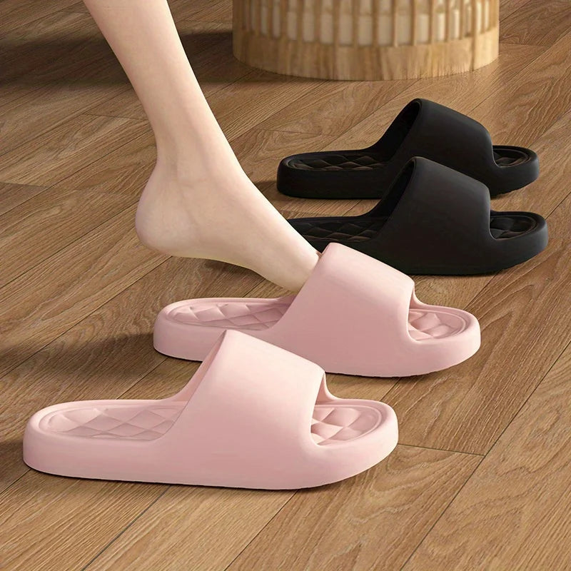 Indoor Outdoor EVA Hausschuhe Leise rutschfeste Badesandalen für Zuhause verschleißfest Anti-Rutsch für Herren und Damen Sommer Kühlschuh