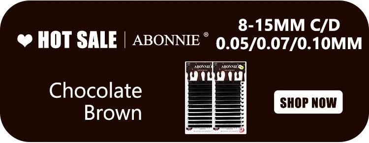 Abonnie Classic Eyelashes Extensions Individual Volume Lashes Fluffy Ultra Soft Eyelash Extensions