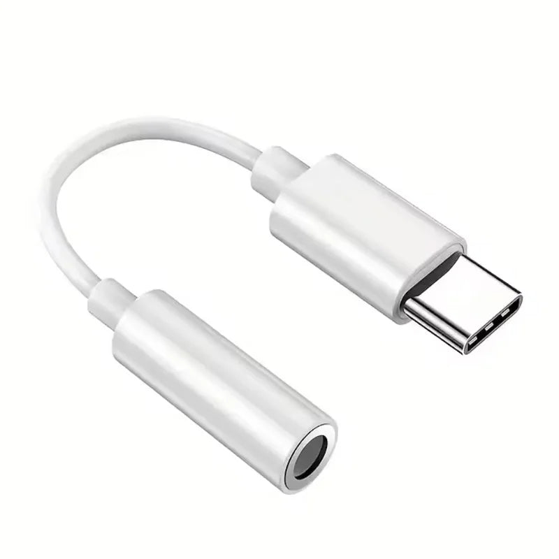 Type C To 3.5mm Aux Adapter 3 5 Jack Audio Cable for Huawei Xiaomi Redmi POCO Sumsang LG 3.5MM to 8Pin Aux Adputer for iPhone