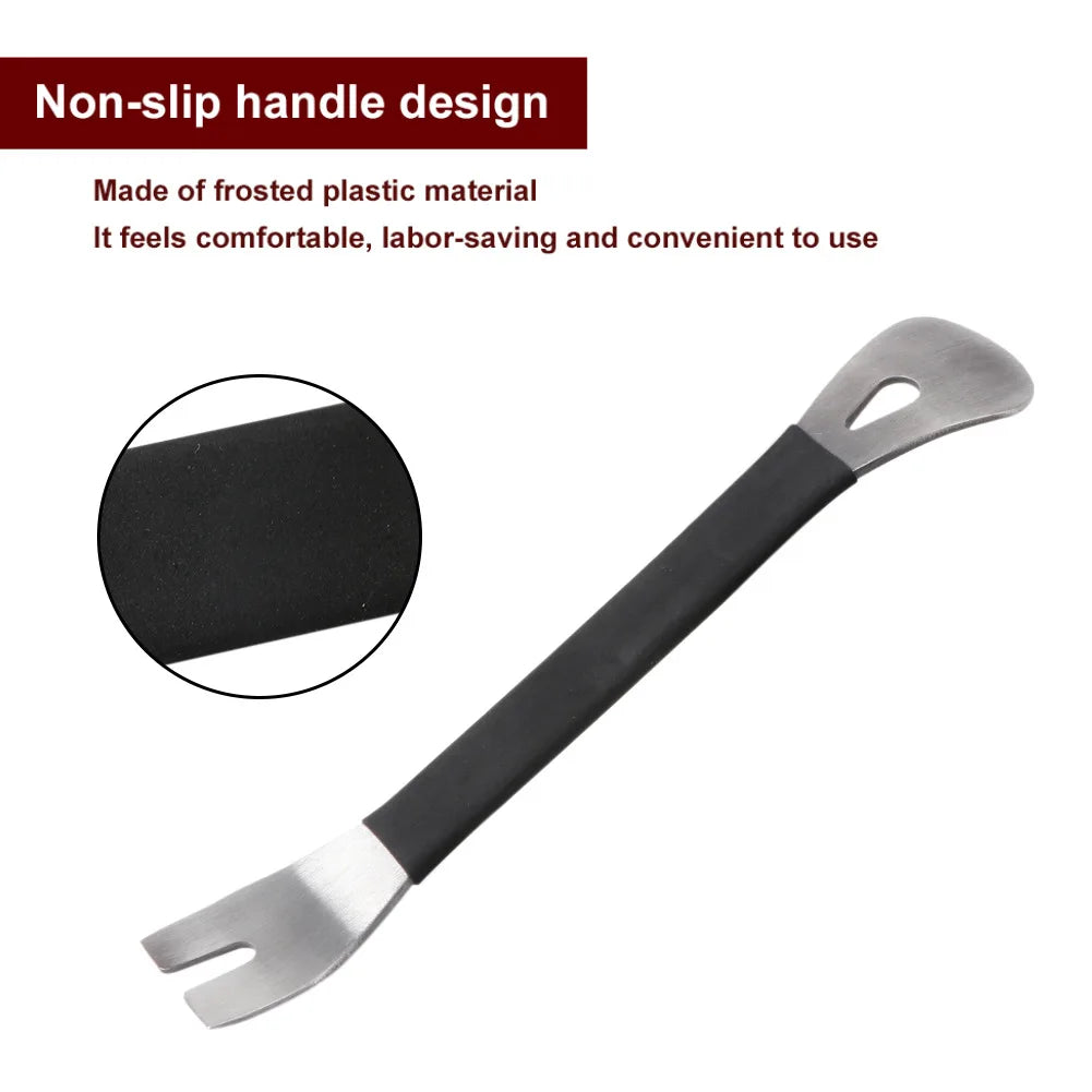 Car Trim Removal Tool Stainless Steel Durable Two-end Trim Removal Level Pry Tools Door Panel Audio Terminal Fastener driver
