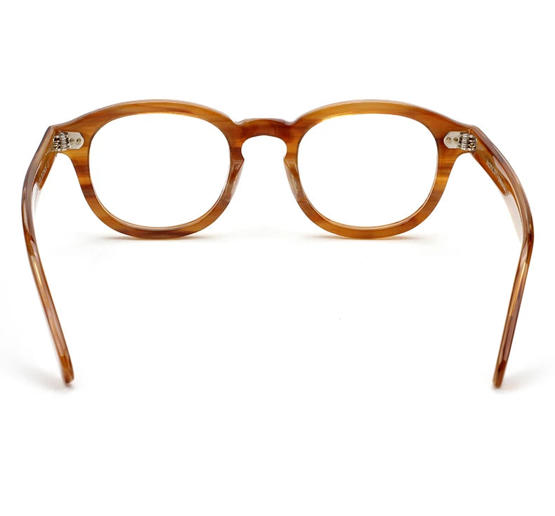 Johnny Depp Lemtosh Eyeglasses Frame Men Optical Glasses Women Computer Goggles Clear Lens Luxury Brand Vintage Acetate Frame