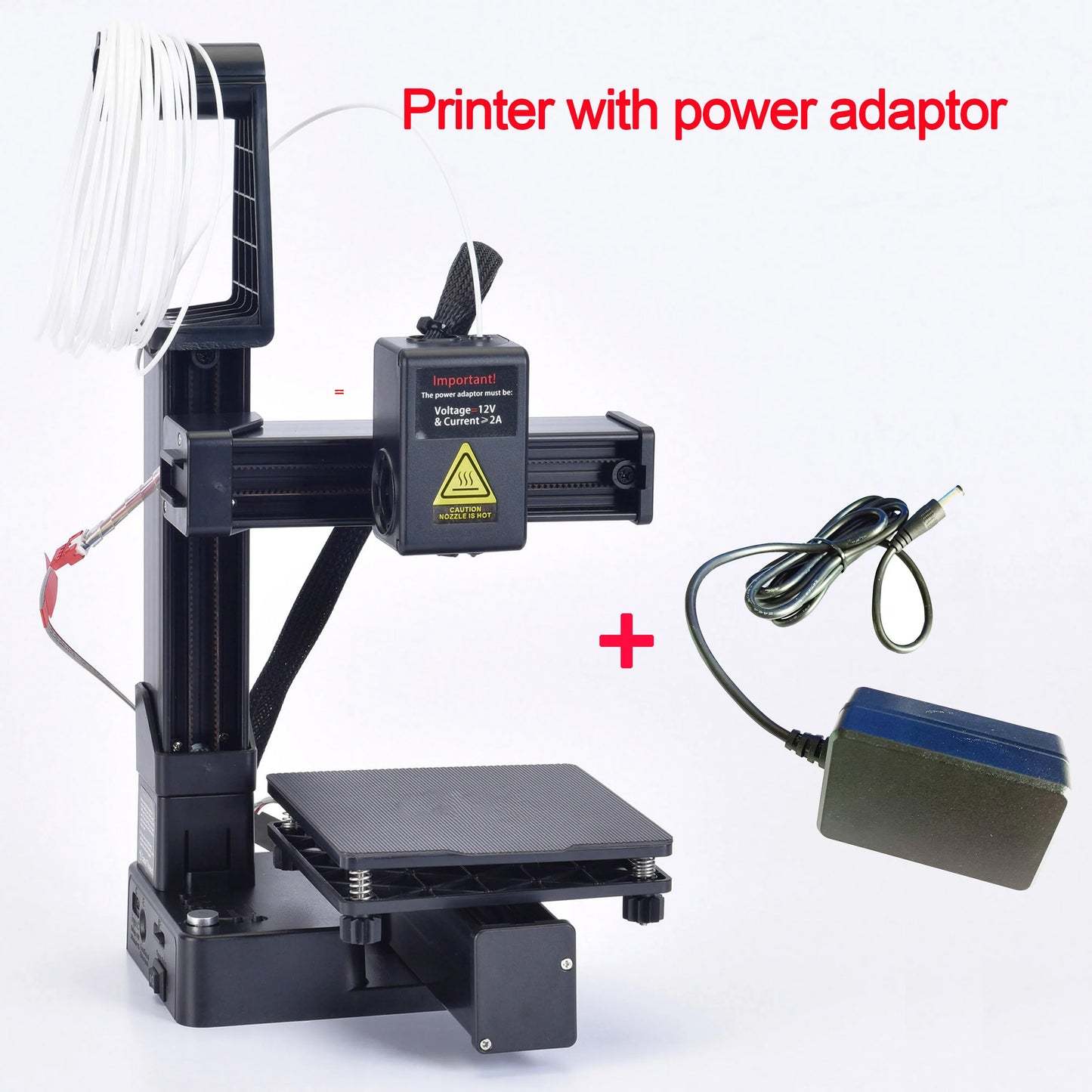 EasyThreed 3D Printer  Entry Level  Compatible with PLA TPU 1.75mm Filament  include Power Adaptor. - Shoppiline