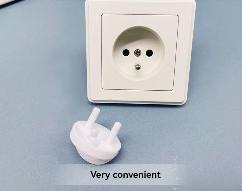 Baby Anti Electric Shock Safety Power Supply Protection Cover Child Power Supply Safety Cover French Socket Protection Cover