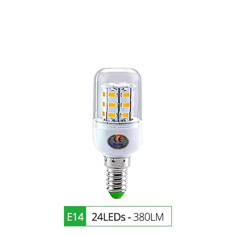 E27 E14 LED Lamp SMD 5730 220V Corn Light Bulb 24 36 56 72 LEDs Energy Saving Lamp Ampoule LED Chandelier Lighting for Home