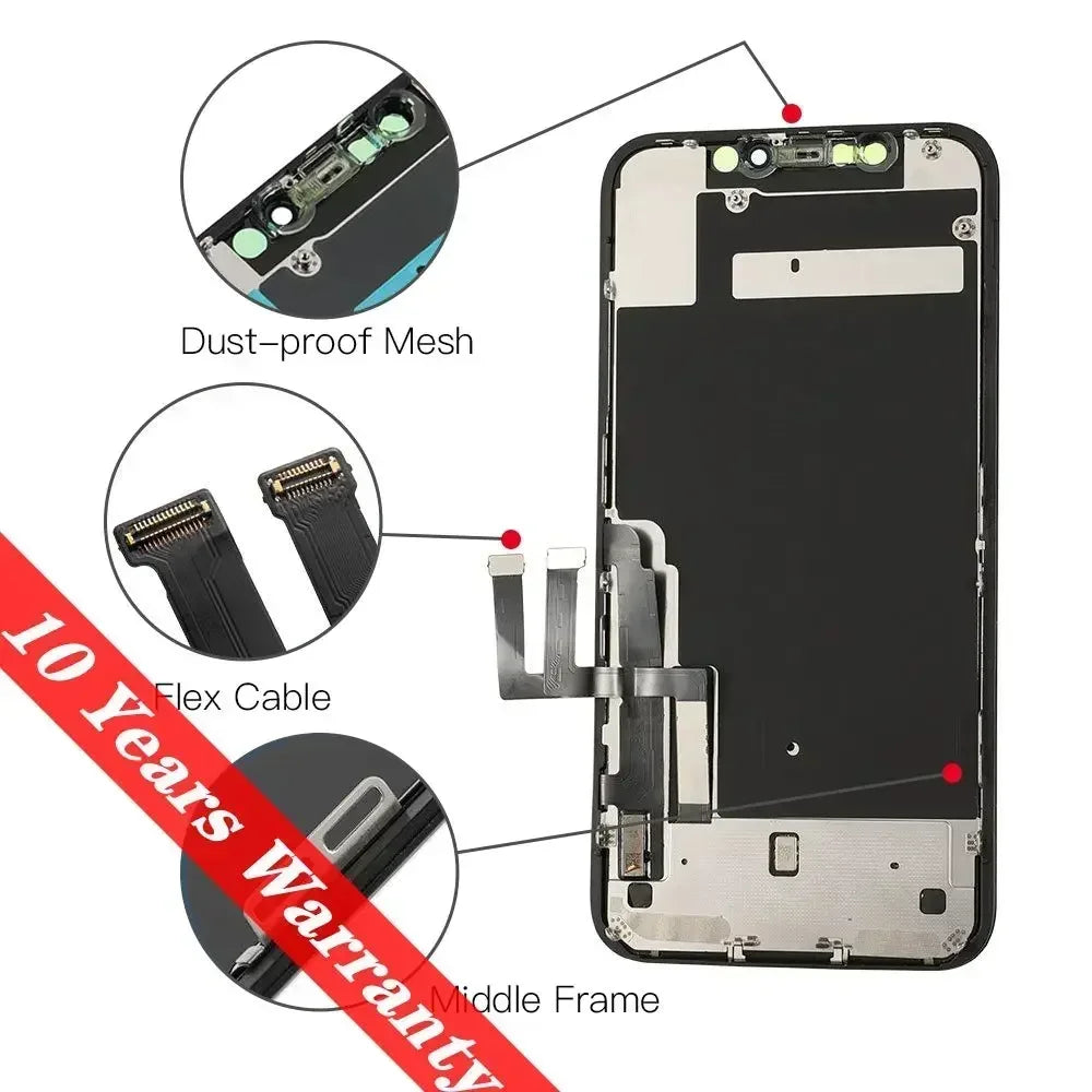 PINZHENG High Quality Display INCELL LCD OLED OEM AMOLED For iPhone XS MAX X XR 11 12 13 MINI PRO PROMAX Screen Replacement - Shoppiline