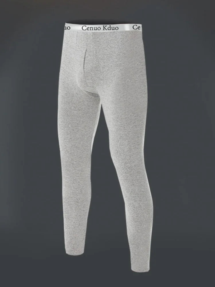 Men's warm pants slim fit tight pants, thickened and not easily faded independent wear high-end German velvet men's warm pants