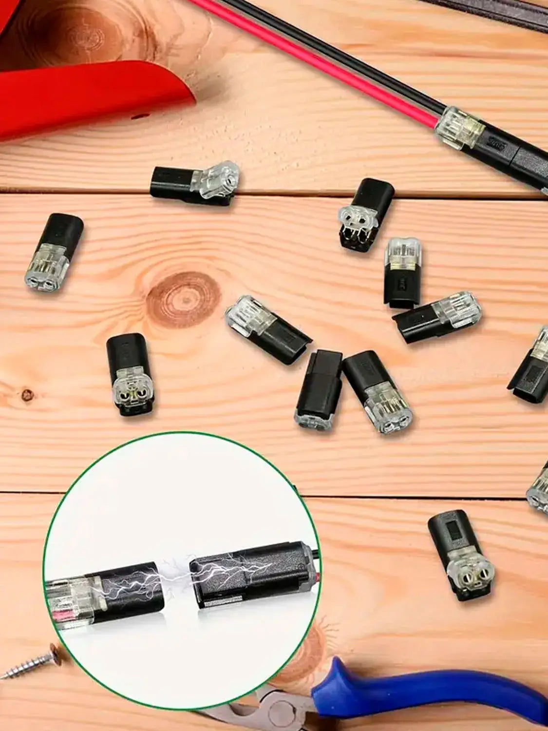 2 Pin Way Plug Car Wire Cable Auto Electrical Connector Strip Terminal Connection Tools New Waterproof Electrical Connector