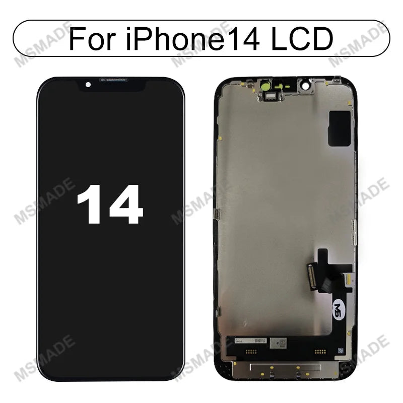 OLED X LCD For iPhone XR XS MAX 11 Display 3D Touch Screen Replace For 12 14 Plus 11 Pro screen incell 12 Pro Max display 13 Min - Shoppiline