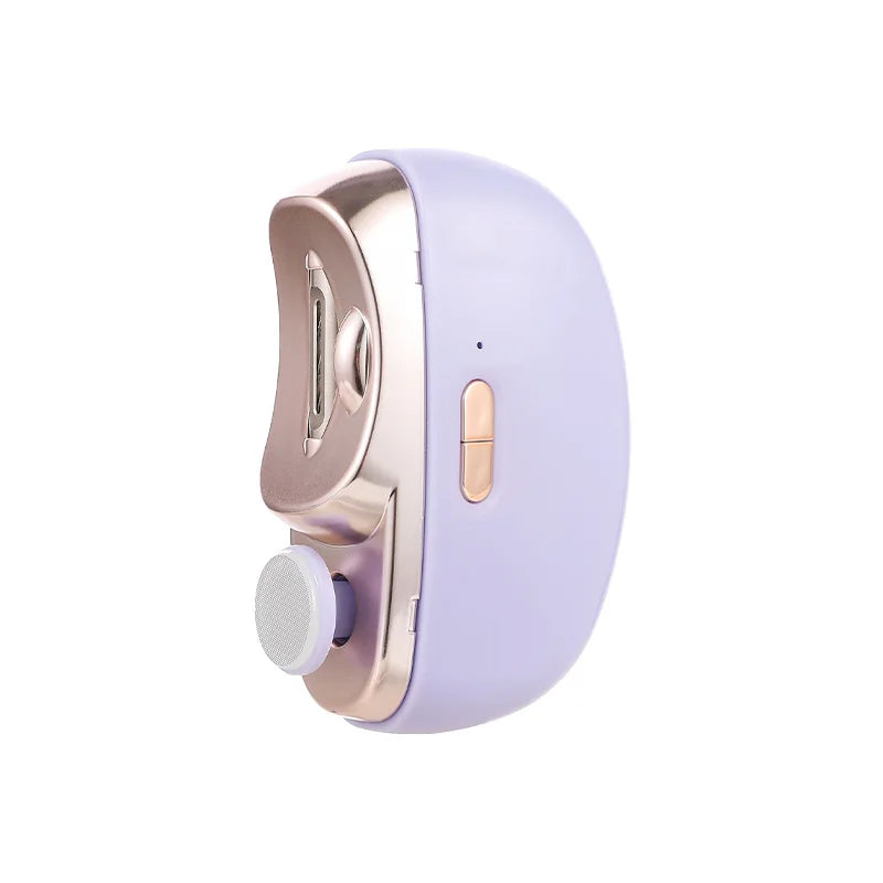 2-en-1 Coupe-ongles électrique, manucure anti-éclaboussures, tondeuse à ongles pour bébé, ciseaux pour les doigts et les orteils, outils de coupe pour ongles épais