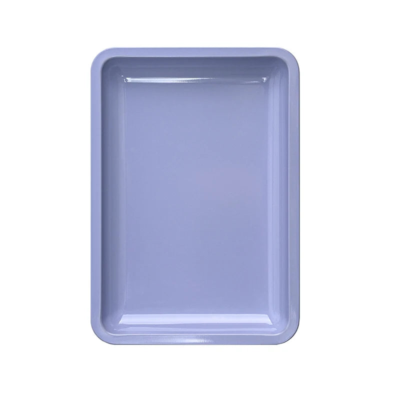 1pcs Stainless Steel Cosmetic Storage Tray Nail Art Equipment Plate Doctor Surgical Dental Tray Nails Dish Tool Storage Tray