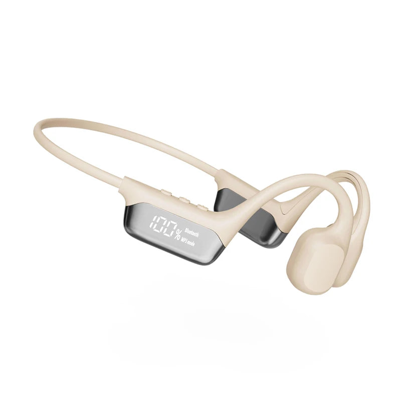 #IPX8 Waterproof Bone Conduction Wireless Headphone Bluetooth 5.4+32GB RAM MP3 Player HIFI Music Sport Swimming Headset With Mic