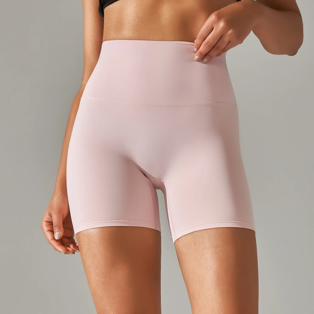 1PC Yoga Shorts Women Fitness Shorts Running Cycling Shorts Breathable Sports Leggings High Waist Summer Workout Gym Shorts