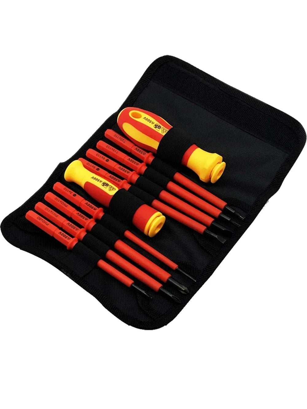 New Hexagonal Screwdriver Insulated Electrician Screwdriver High Hardness Set Magnetic Cross Word Shaped Plum Blossom