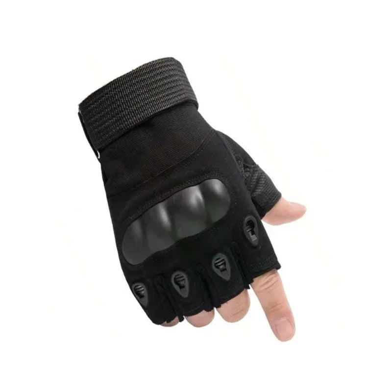 1Pari Half Finger Men Gloves Outdoor Military Tactical Gloves Sports Shooting Hunting Airsoft Motorcycle Cycling Gloves