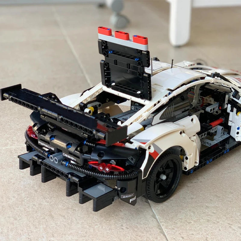 1580Pcs Technic 1:10 Scale  Classic Super Racing Car Building Blocks Assembly for Boys Home Decoration Birthday Gifts - Shoppiline