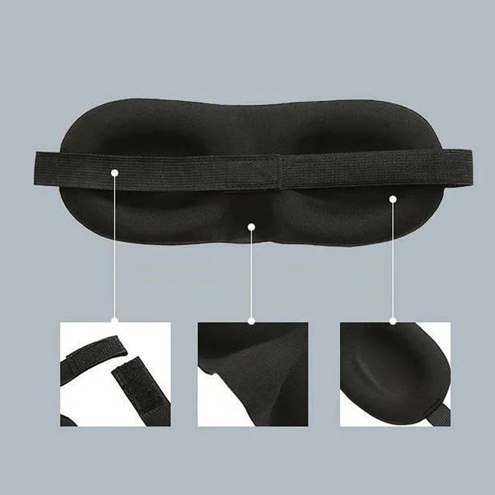 3D Shaped Sleep facial mask for Men and Women Eye Mask Sleep Comfort Eye Mask