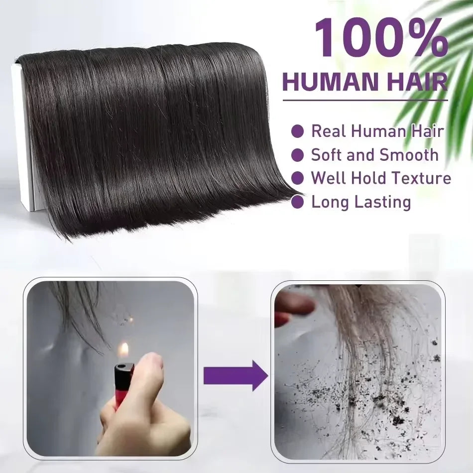 30 32 Inch Full Head Body Wave Bundles 100% Raw Human Hair Weaving Virgin Hair Extensions 1 3 4 Pcs Natural Black Color Double Weft Remy Hair Thick Full Ends Hair Bundles
