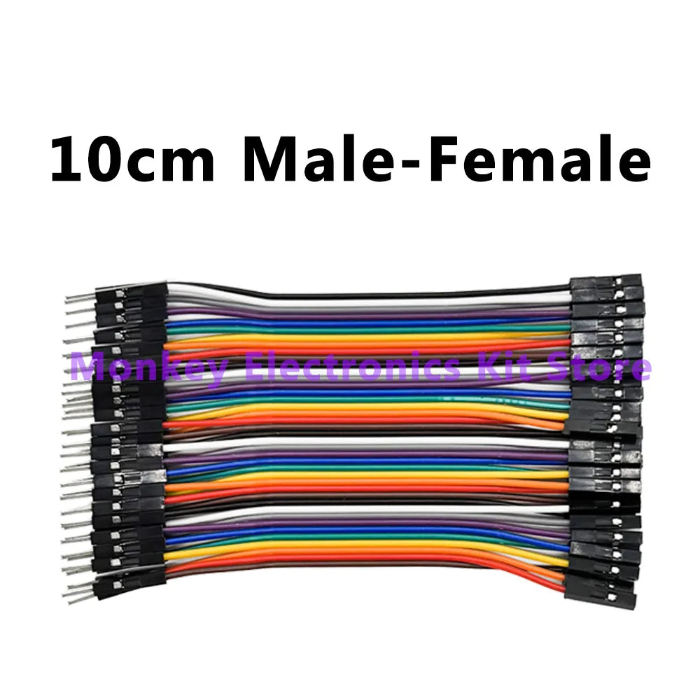 40Pin Dupont Line 10/20/30 cm  Male-Male  , Male-Female , Female-Female with 1 Set have 120 Pin Dupont Line Kit