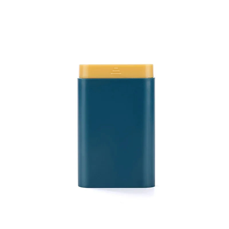 Mini Kleiner tragbarer Reise-Vitaminbox Pillendosen Behälter Organizer Aufbewahrung Tablette 7 Tage 6 Fächer Medizin Fischöle