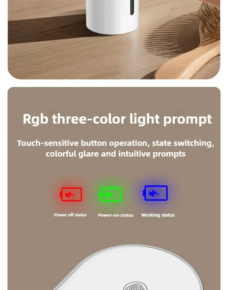 New Bathroom Automatic Sensing Soap Dispenser Type C Multiple Levels Contactless Electric Frother Charging Wall Mounted Vertical