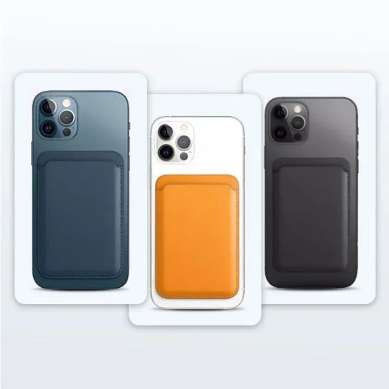 Luxury Magnetic Leather Wallet Case for iPhone 17/16/15/14/13/12 pro Max - Card Holder Phone Bag Cover Accessory