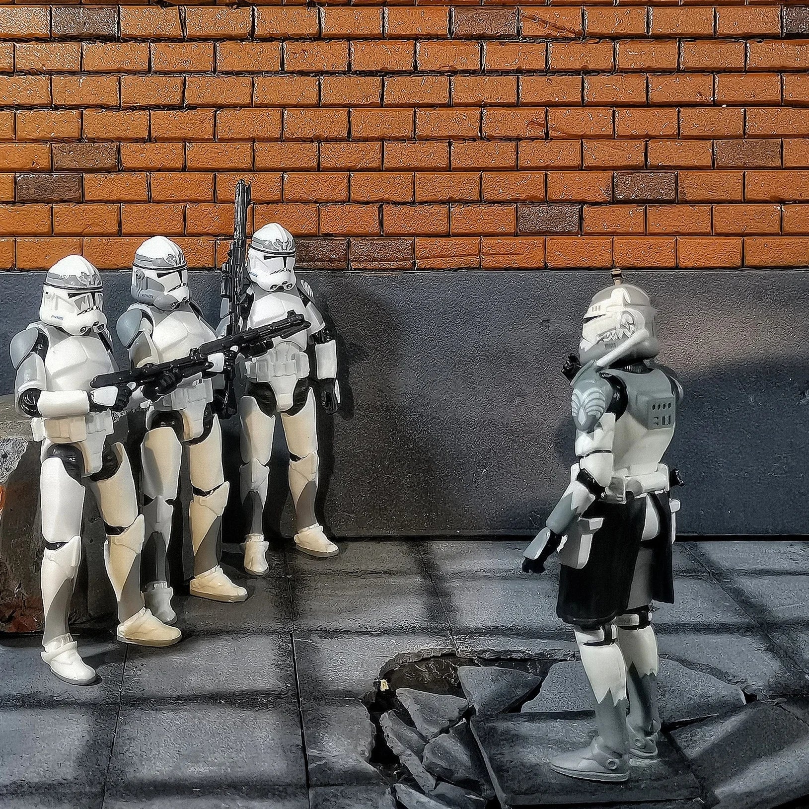Star Wars 3.75 Inch Trooper 1/18 501st Legion Action Figure Hardcase REX Anakin Dogma Tup Toys Model Loose - Shoppiline