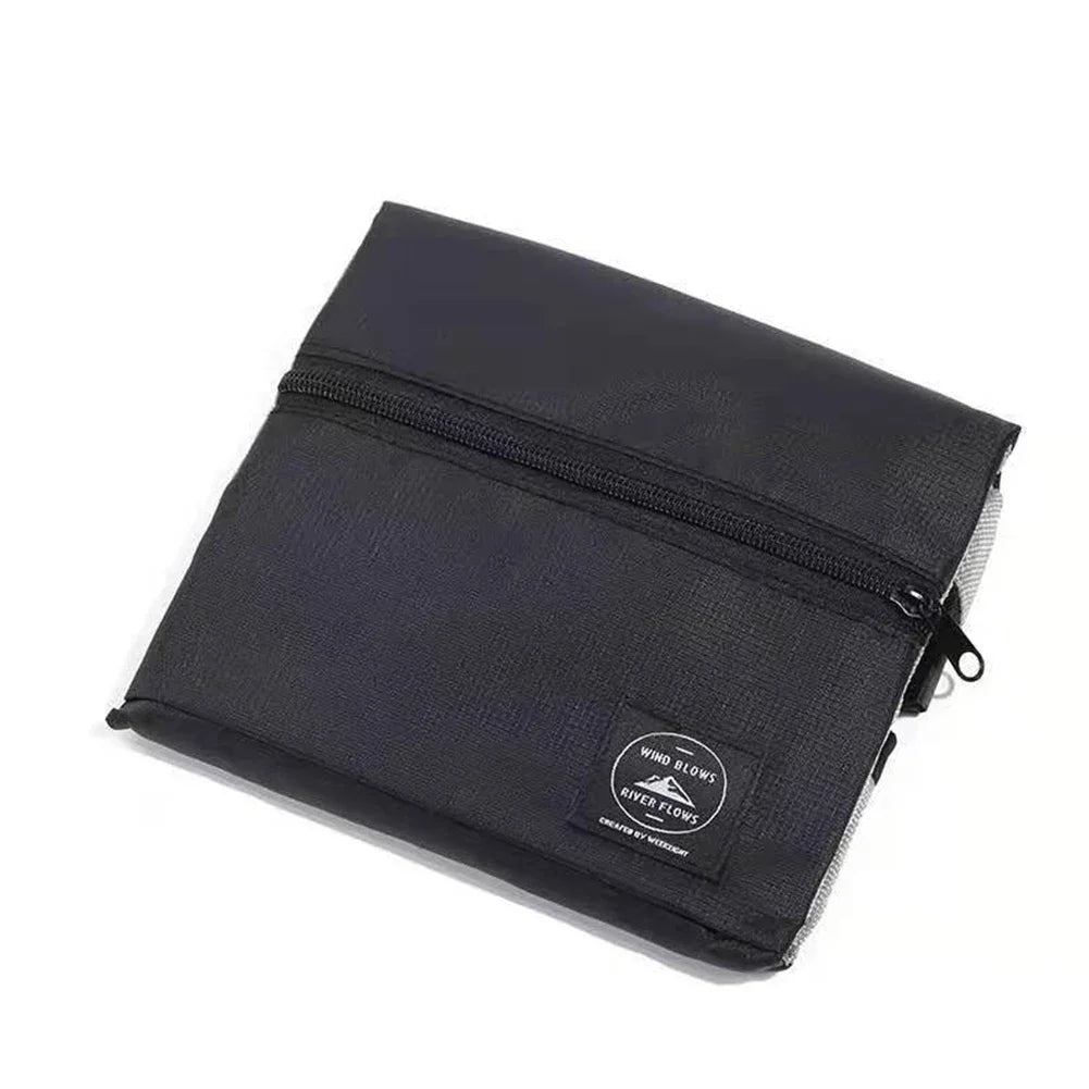 Solid Color Waterproof Folding Travel Bag Lightweight Large Capacity Luggage Bag
