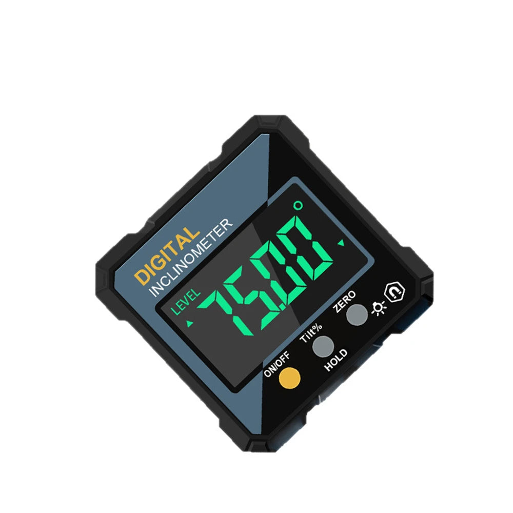 Woodworking Tools 4-sided Magnetic Dual Laser Inclinometer Digital Angle Measuring Instrument with Tilt Measurement Laser Level - Shoppiline