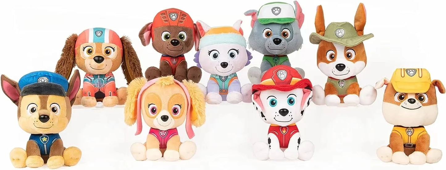 Genuine Paw Patrol 9kinds Chase Skye Everest in Signature Snow Rescue Uniform 6" 15.2cm Anime Doll Plush Toy Children Gift - Shoppiline