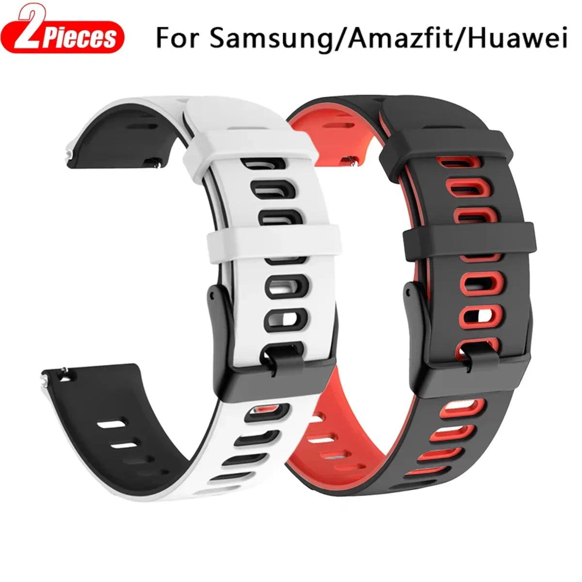22/20mm Uhrenarmbänder für Galaxy Watch, Huawei Watch GT, Amazfit GTS, Polar Unite / Grit X, Garmin, Samsung Gear Smartwatch-Armbänder