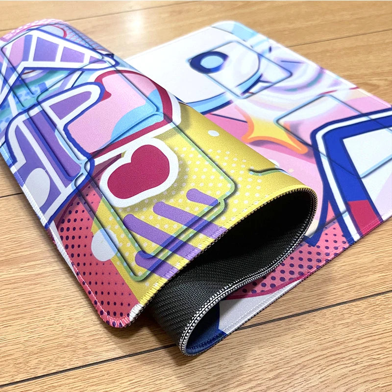 600X300X2Mm PTCG Trainer Nessa Iono Board Game Card Mat Tinkaton Waterproof Rubber Table Mat Anime Single Battle Table Pad - Shoppiline
