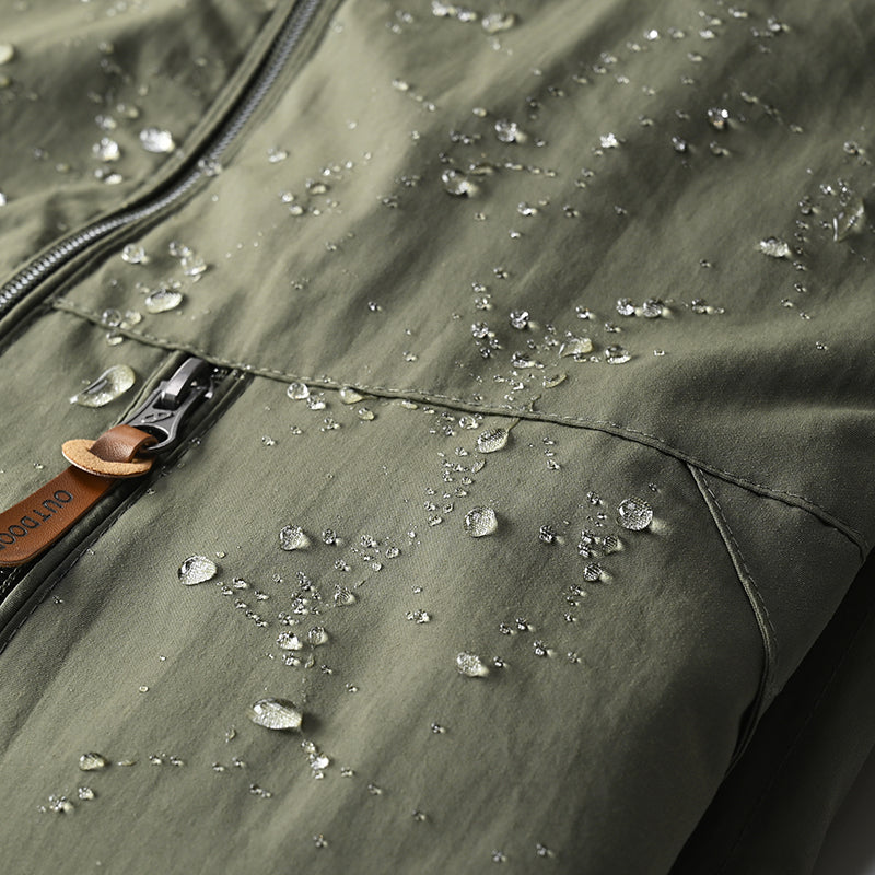 Windbreaker Herren Taktische Jacke Wasserdicht Outdoor Kapuzenmantel Sport Militär Europäische Größe S-5XL Feldklettern Dünne Oberbekleidung