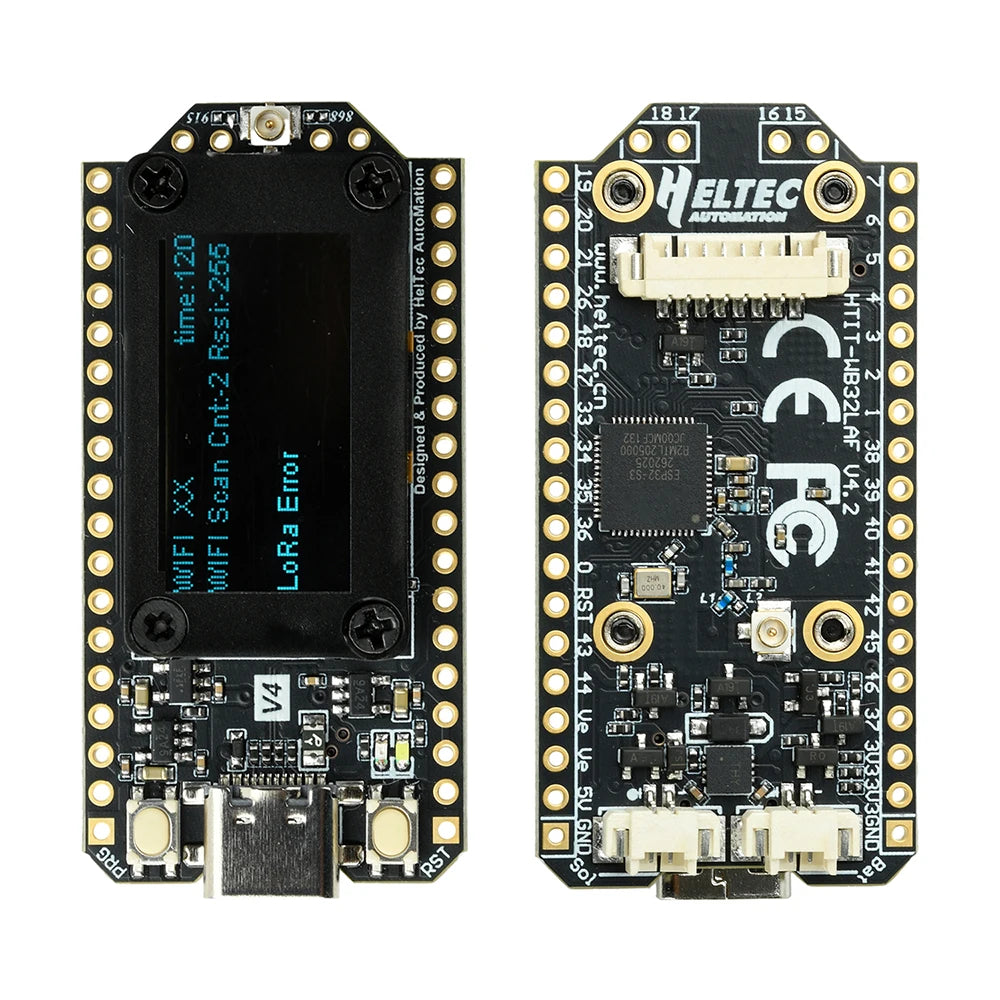 Heltec WiFi LoRa 32 V4 ESP32 SX1262 GPS 0.96 inch OLED Solar Powered Dev-Board WiFi BLE Low Power Type C For Arduino IoT - Shoppiline