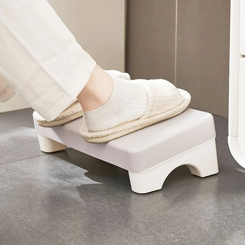 Ergonomische PP-Fußstütze für den Büroschreibtisch. Passt unter den Schreibtisch, Verwendung bei der Arbeit, auf dem Sofa & beim Lernen. Bequem & platzsparend.