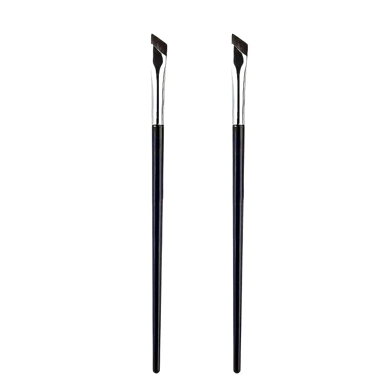 2/5Pc Karsyngirl Upgrade Blade Eyeliner Brush Ultra Thin Fine Angle Flat Eyebrow Brush Under The Eyes Place Precise Detail Brush