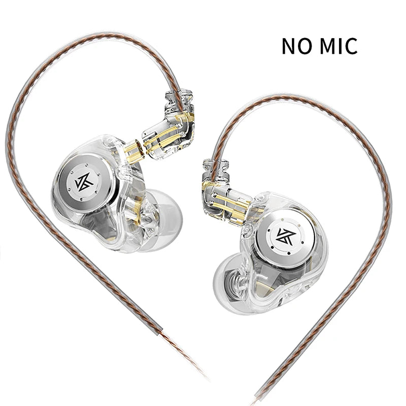 KZ EDX PRO 10mm Dual Magnetic Circuit Dynamic Drive Earphone HIFI Bass Earbud Sport Noise Cancelling Headset KZ ZSTX ZSN PRO ZAS