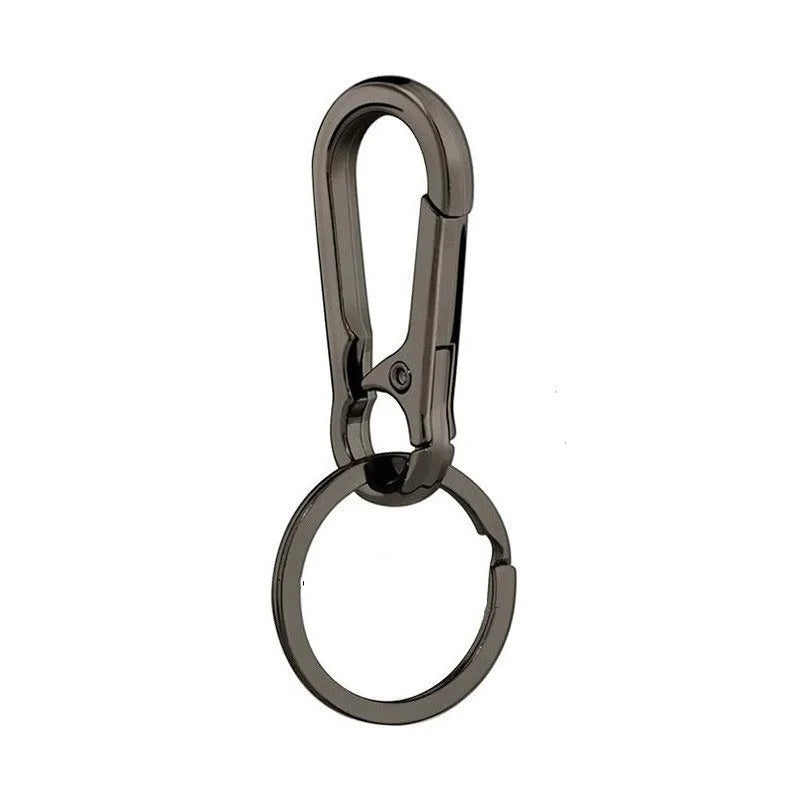 4Pcs Metal Carabiner Clip Keychain Hook Holder Key Ring Organizer for Car Keys Daily Storage