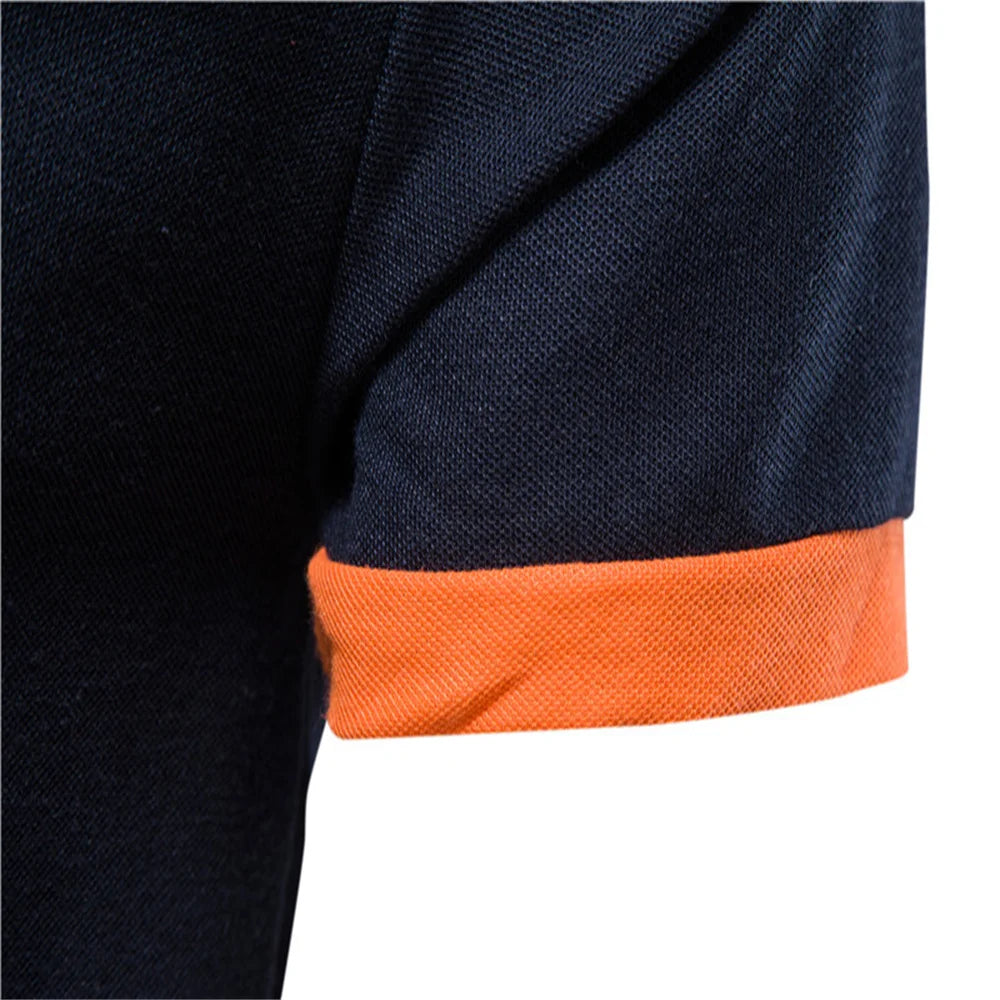 Dropshipping Polo Giraffe Hemd Herren Qualität Stickerei Sommer Kurzarm Polo Casual Business Social Herren Poloshirts BR Größe