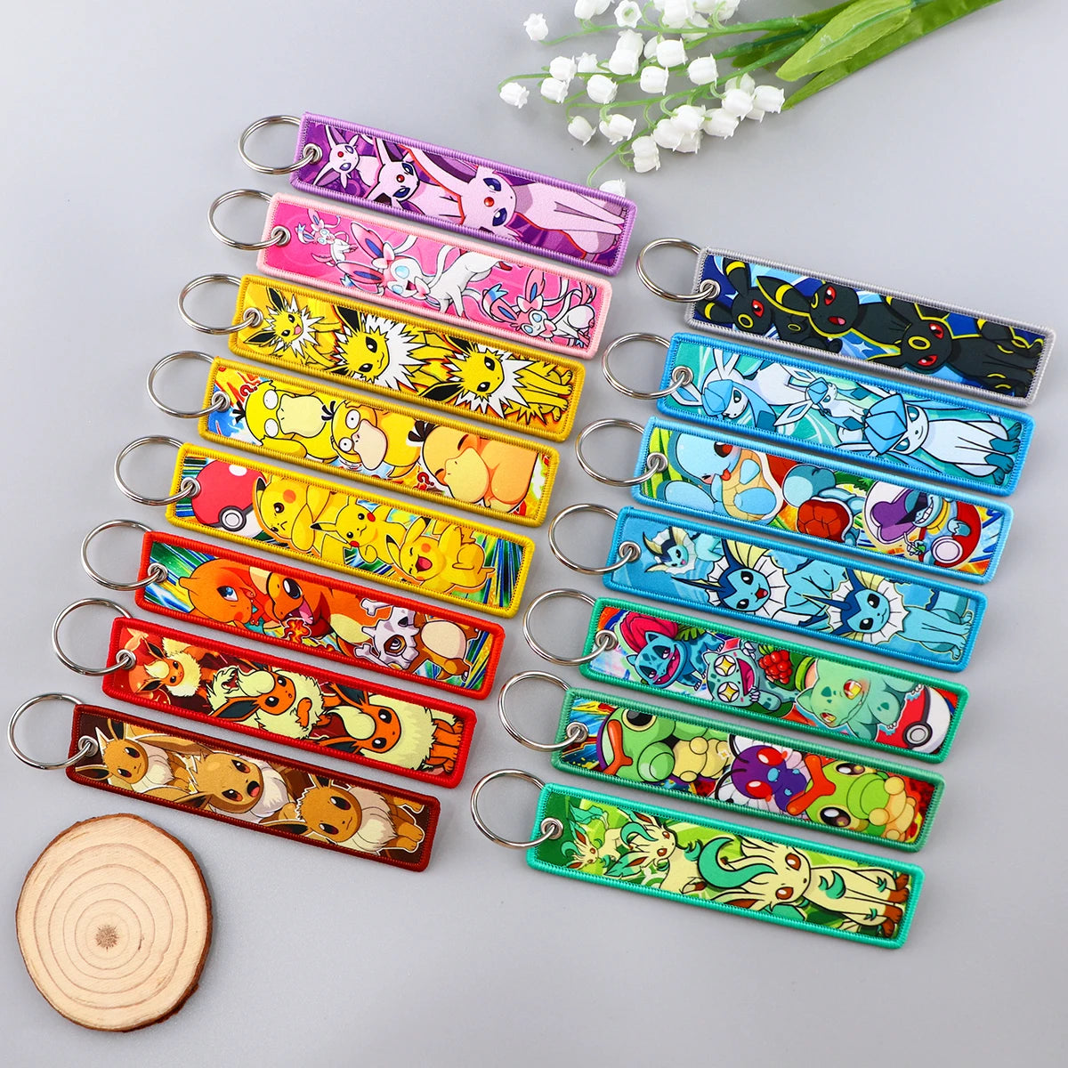 Anime Gengar Cute Key Tag Keychains Women Cool Mewtwo Keychain for Car Motorcycles Keys Keyring Men Holder Jewelry Gifts 1PCS