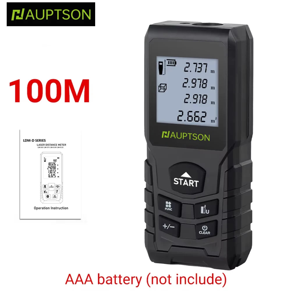 HAUPTSON 70/100M Laser Rangefinder Distance Meter Rangefinder Laser Tape Range Finder Building - Shoppiline
