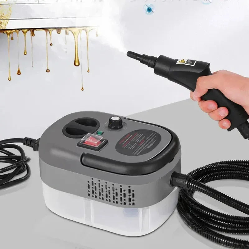 High And Temperature Handheld Steam Cleaners Air Conditioner Kitchen Hood Car Steam Clean Machine Floor and More Cleaning - Shoppiline
