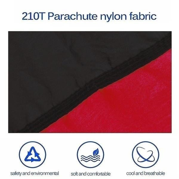 Single Person Portable Outdoor Camping Hammock With Nylon Color Matching Hammock High Strength Parachute Fabric Hanging Bed