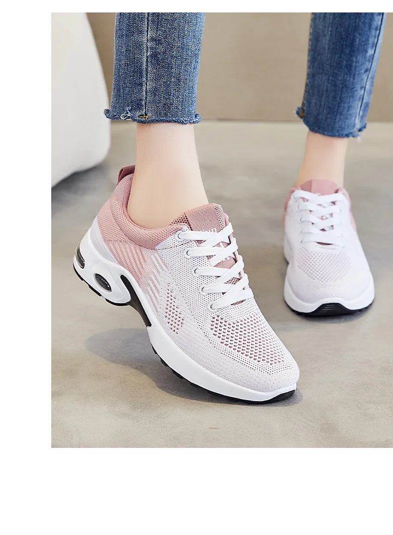 Chaussures Femme 2025 Baskets Décontractées d'Été en Maille Respirante Abordables Livraison Gratuite