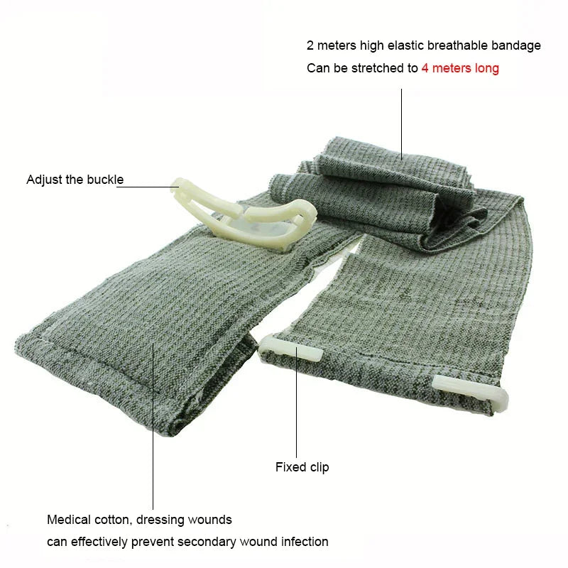 4/6 Inch Israeli Bandage Elastic Wrap Sterile Emergency Bandage Essential for Camping, Hiking,Tactical,Home | Medical Trauma Kit