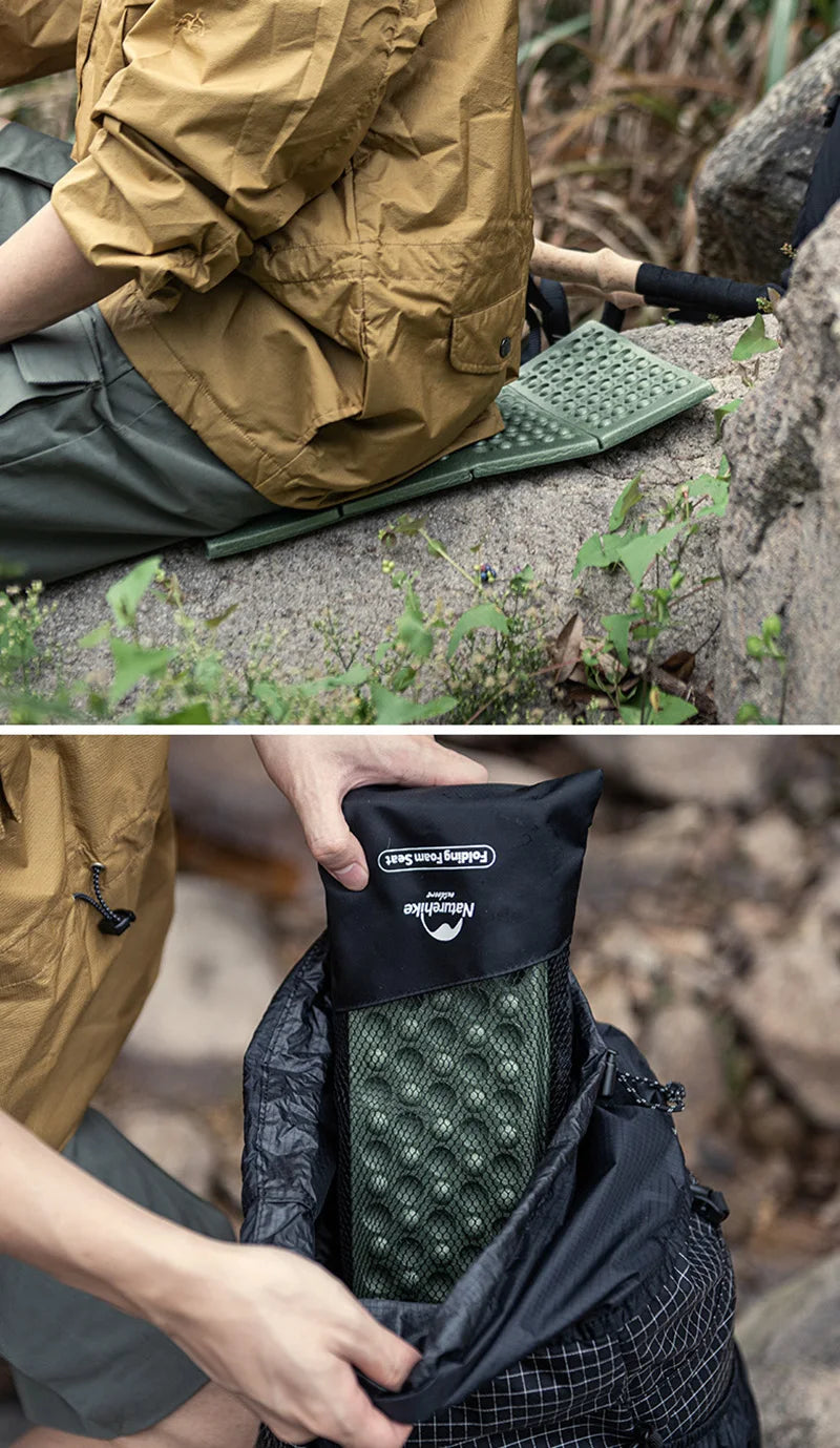 Naturehike Camping Mat Ultralight Folding Mini Mat Portable Foldable Picnic Pad Tent Sleeping Pad Outdoor Hiking Beach Mat