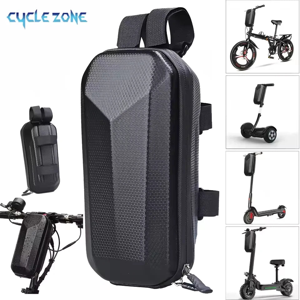 Electric Scooter Bag Storage Electric Bike Handlebar Bag Scooter Storage Bag with Large Capacity Waterproof Front Handlebar Bag - Shoppiline