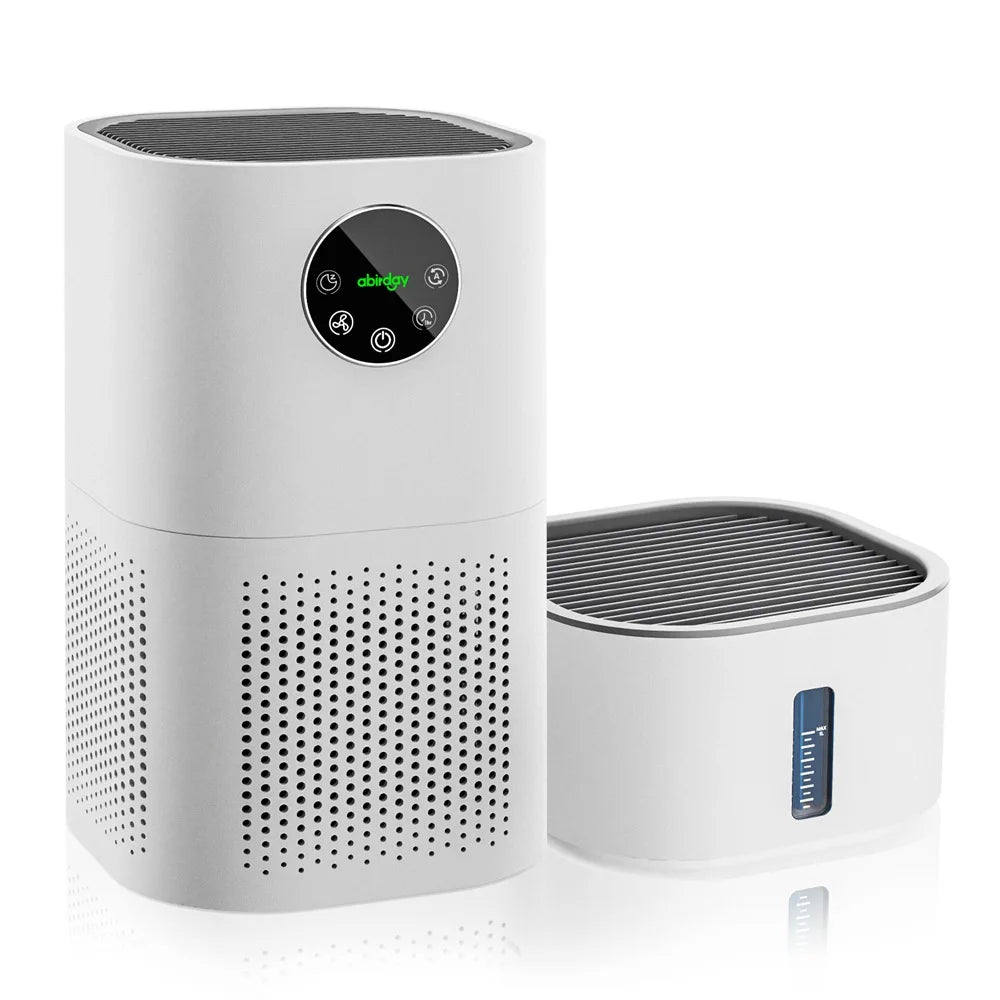 Air Purifier with Humidifier Combo for Home Allergies and Pets Hair, Smokers in Bedroom, H13 HEPA Filter - Shoppiline